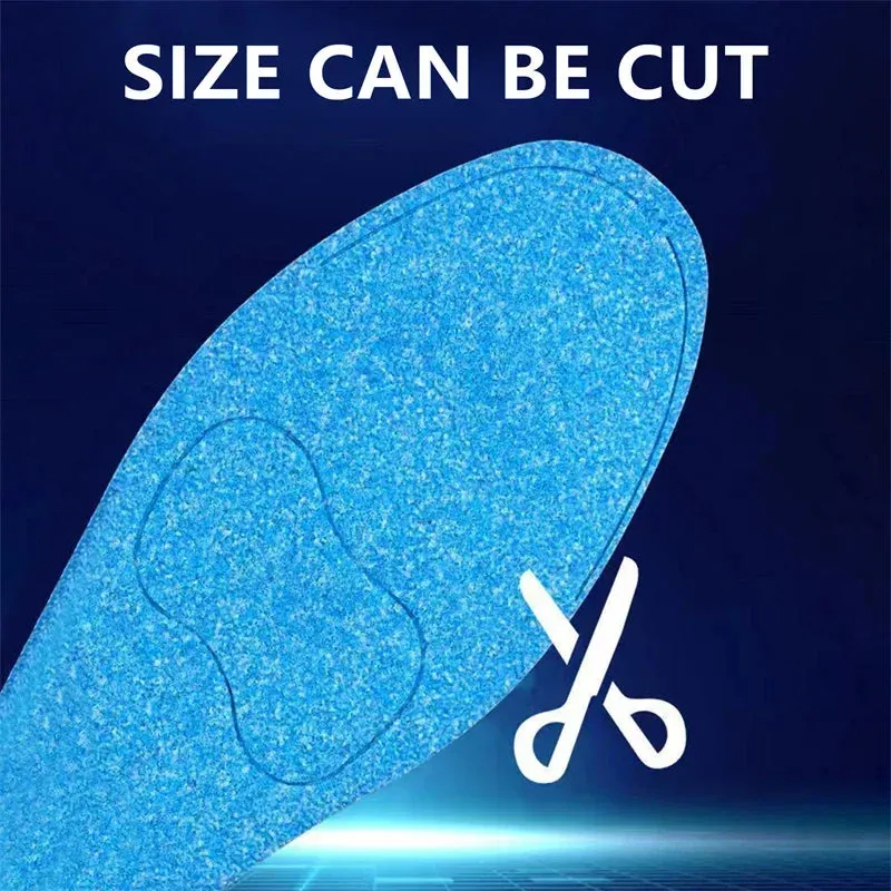 Premium Comfort 4pcs Memory Foam Orthopedic Insoles for All Shoes
