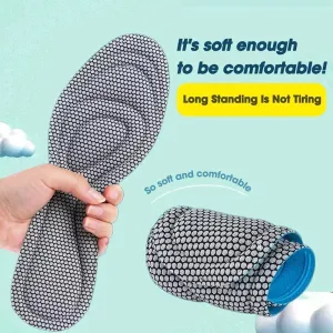 Premium Comfort 4pcs Memory Foam Orthopedic Insoles for All Shoes