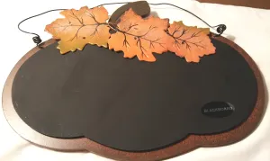PUMPKIN BLACKBOARD WITH HANGER