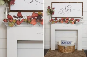 Pumpkin Leaves Garland