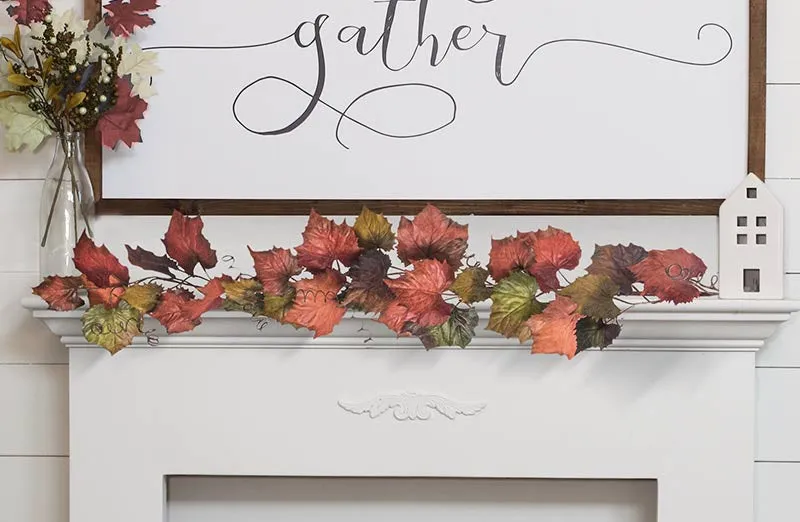 Pumpkin Leaves Garland