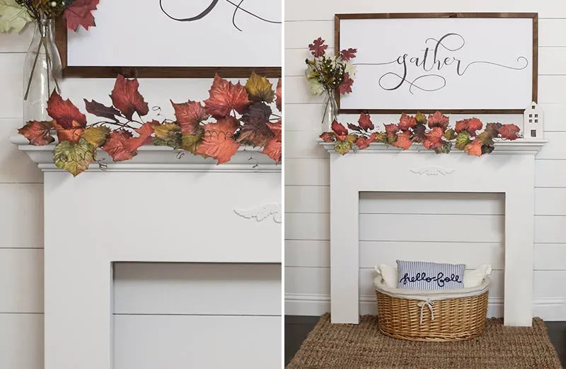Pumpkin Leaves Garland