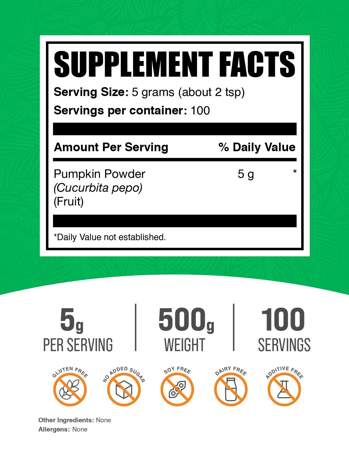 Pumpkin Powder