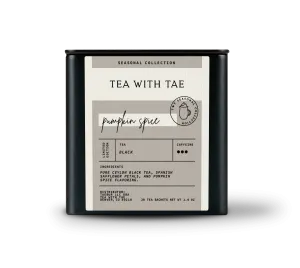 Pumpkin Spice Black Tea Tin Gift (20 tea sachets)