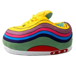 Rainbow Unisex Slippers – Cozy, Stylish, and Warm Indoor Footwear