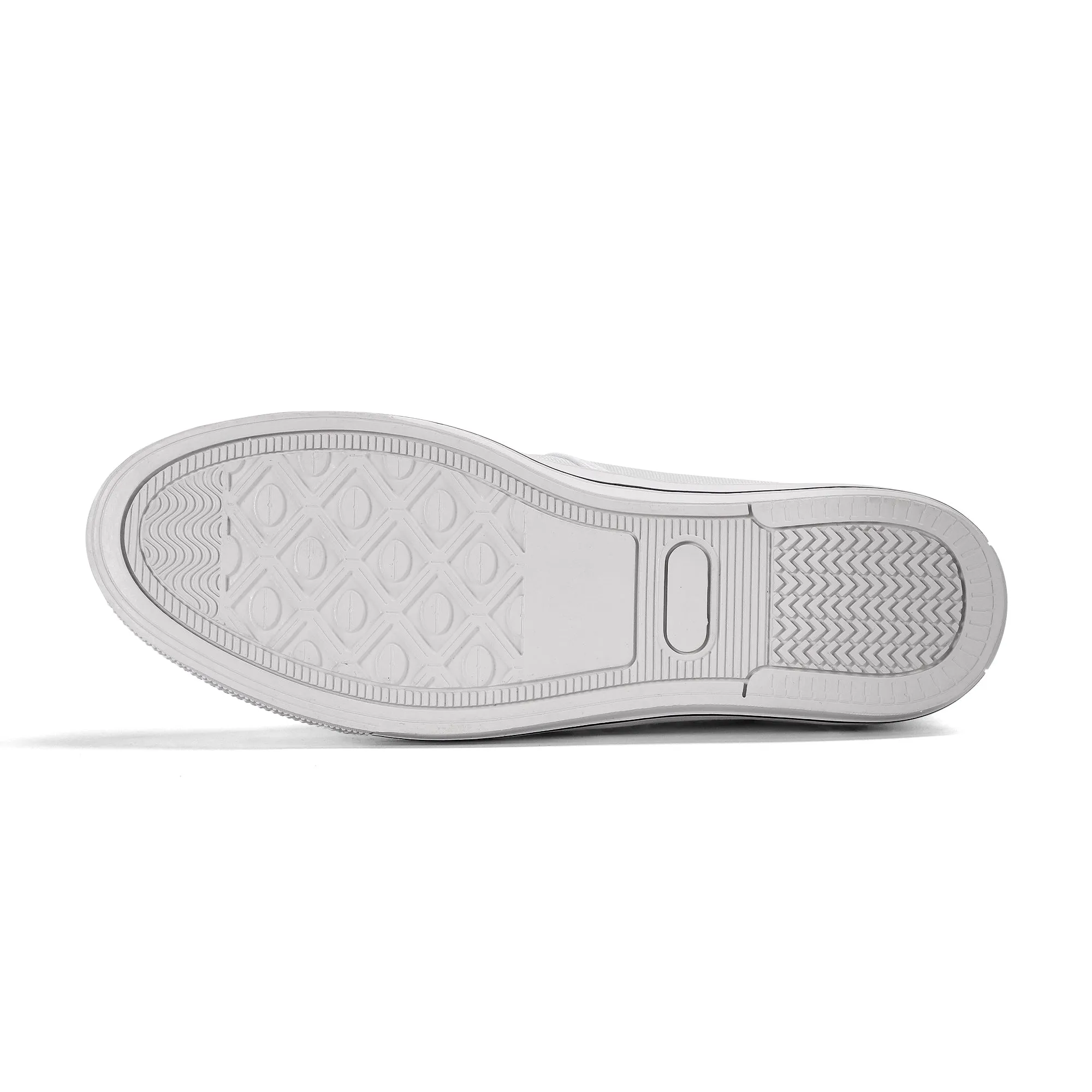 Red Buffalo Plaid Womens Canvas Slip On Shoes