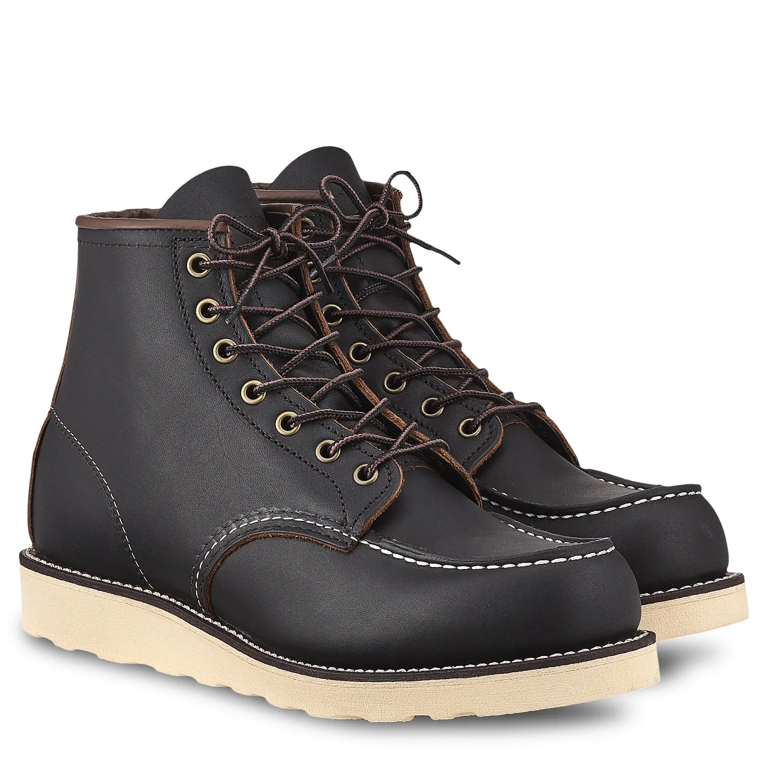 Red Wing Classic Moc Toe Black Prairie 08849