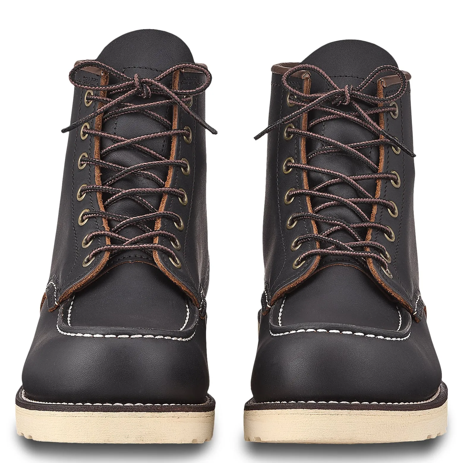 Red Wing Classic Moc Toe Black Prairie 08849