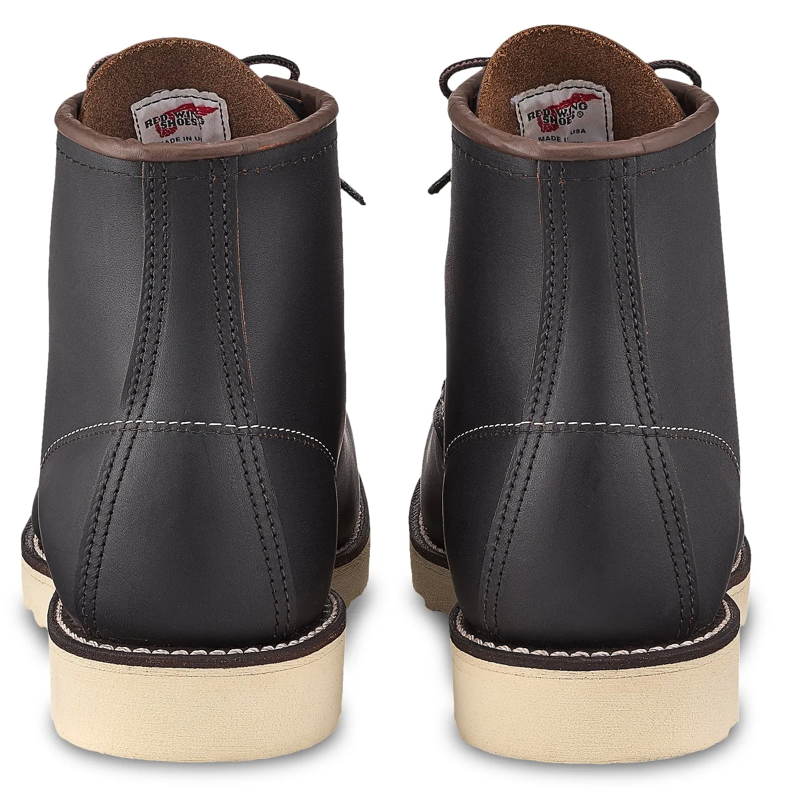 Red Wing Classic Moc Toe Black Prairie 08849