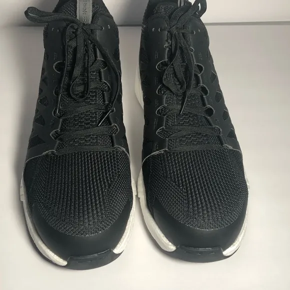 Reebok Fusion Flexweave Safety Composite Toe Work Athletic Sneaker Black 11.5W