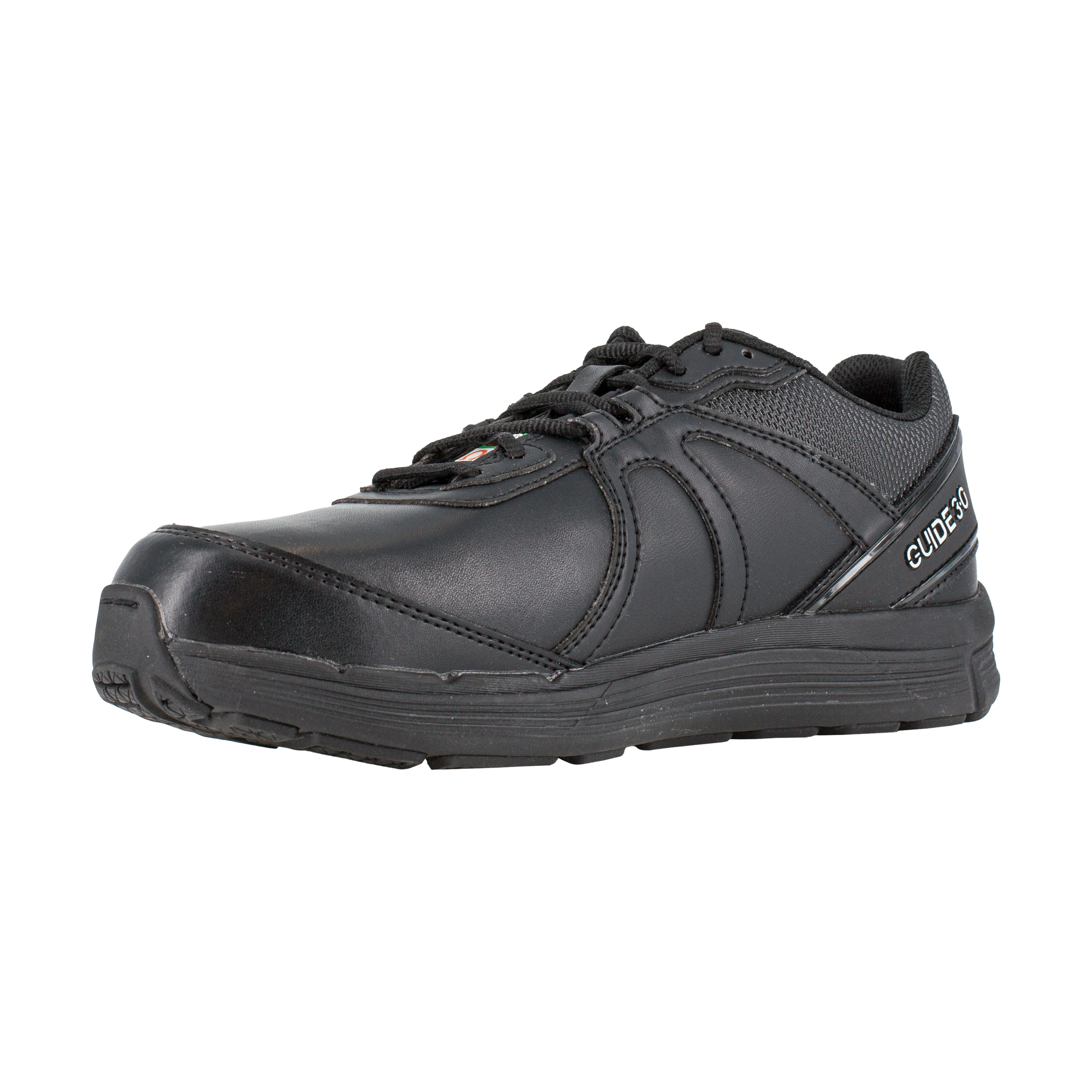 Reebok Women's Guide Performance Steel Toe Trainer Work Shoe - Black - IB351
