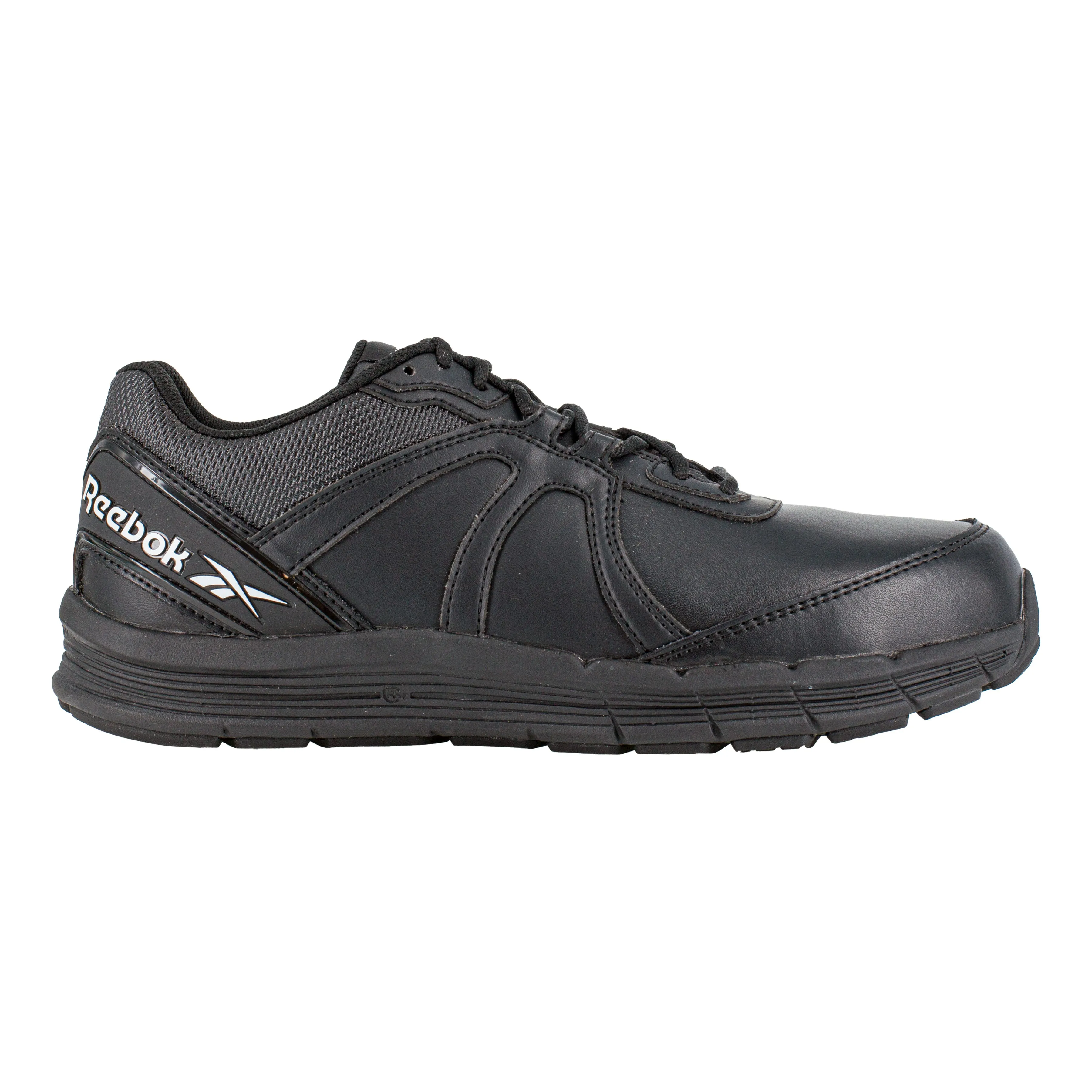 Reebok Women's Guide Performance Steel Toe Trainer Work Shoe - Black - IB351