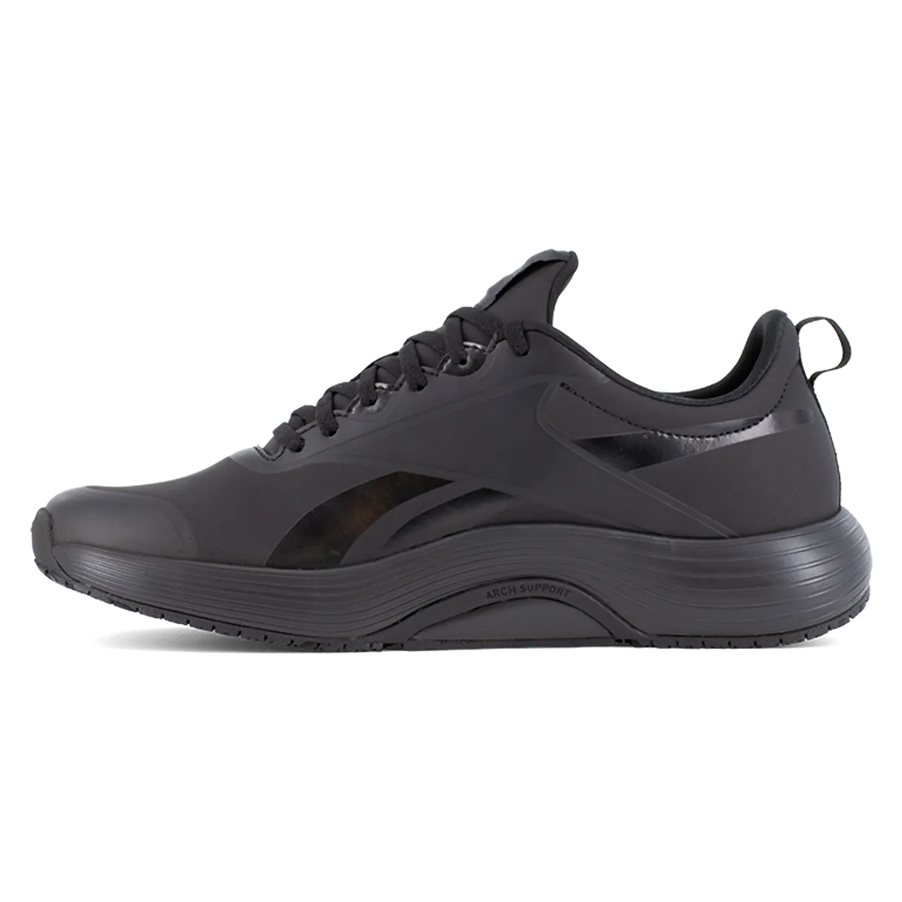 Reebok Women's Lite Plus 4 Comp Toe Athletic Work Shoe - Black- RB510