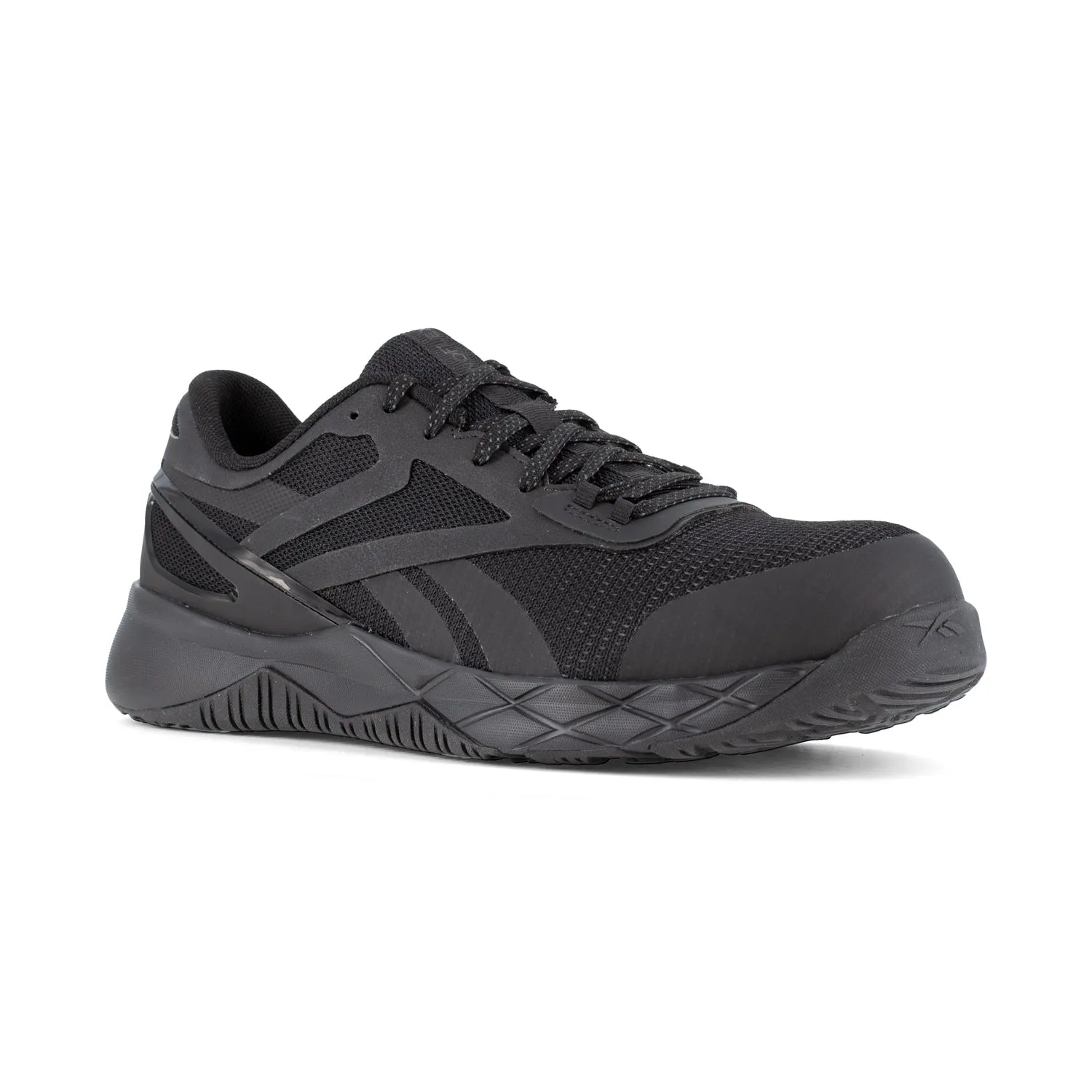 Reebok Womens Nanoflex TR Black Mesh CT EH Athletic Work Shoes 12 W