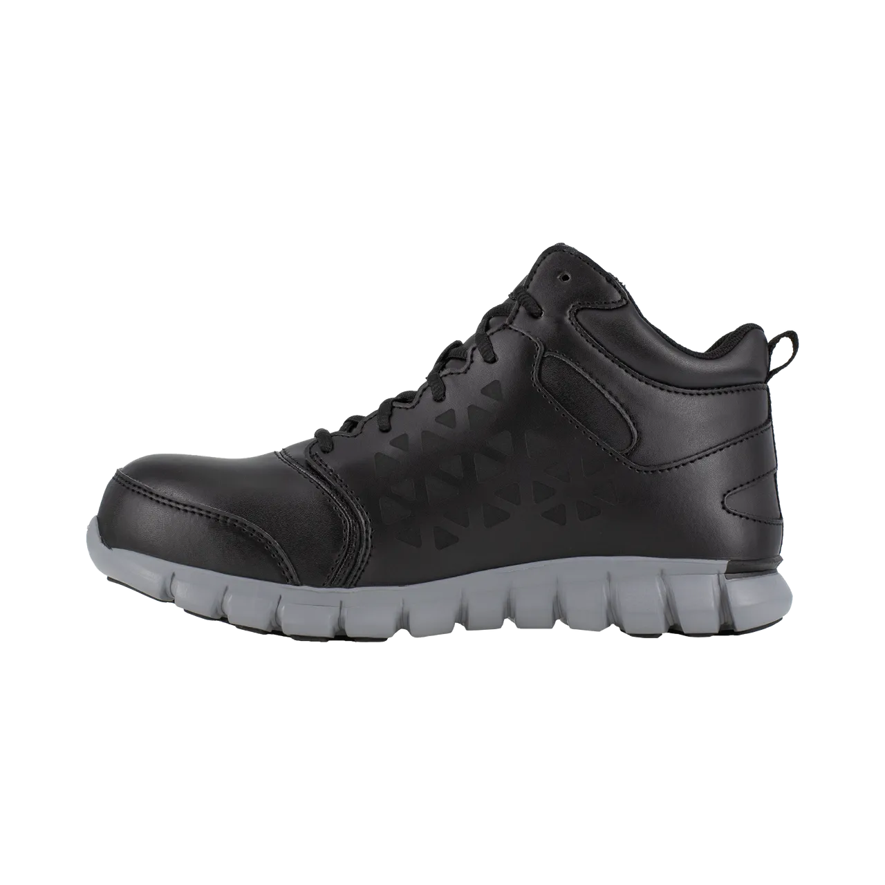 Reebok Women's Sublite Steel Toe Oxford Athletic Work Shoe - Grey - RB416