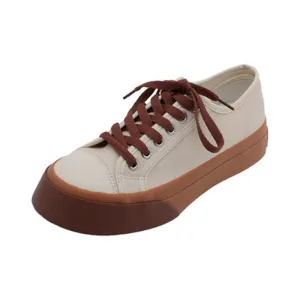 RETRO BIG TOE FLAT CANVAS SHOES UB3382