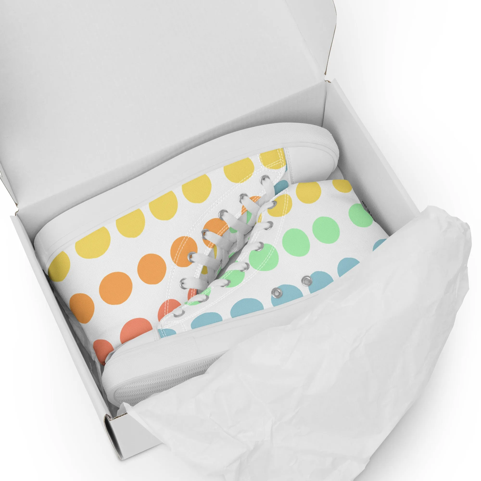 Retro Candy Womens Canvas High Tops
