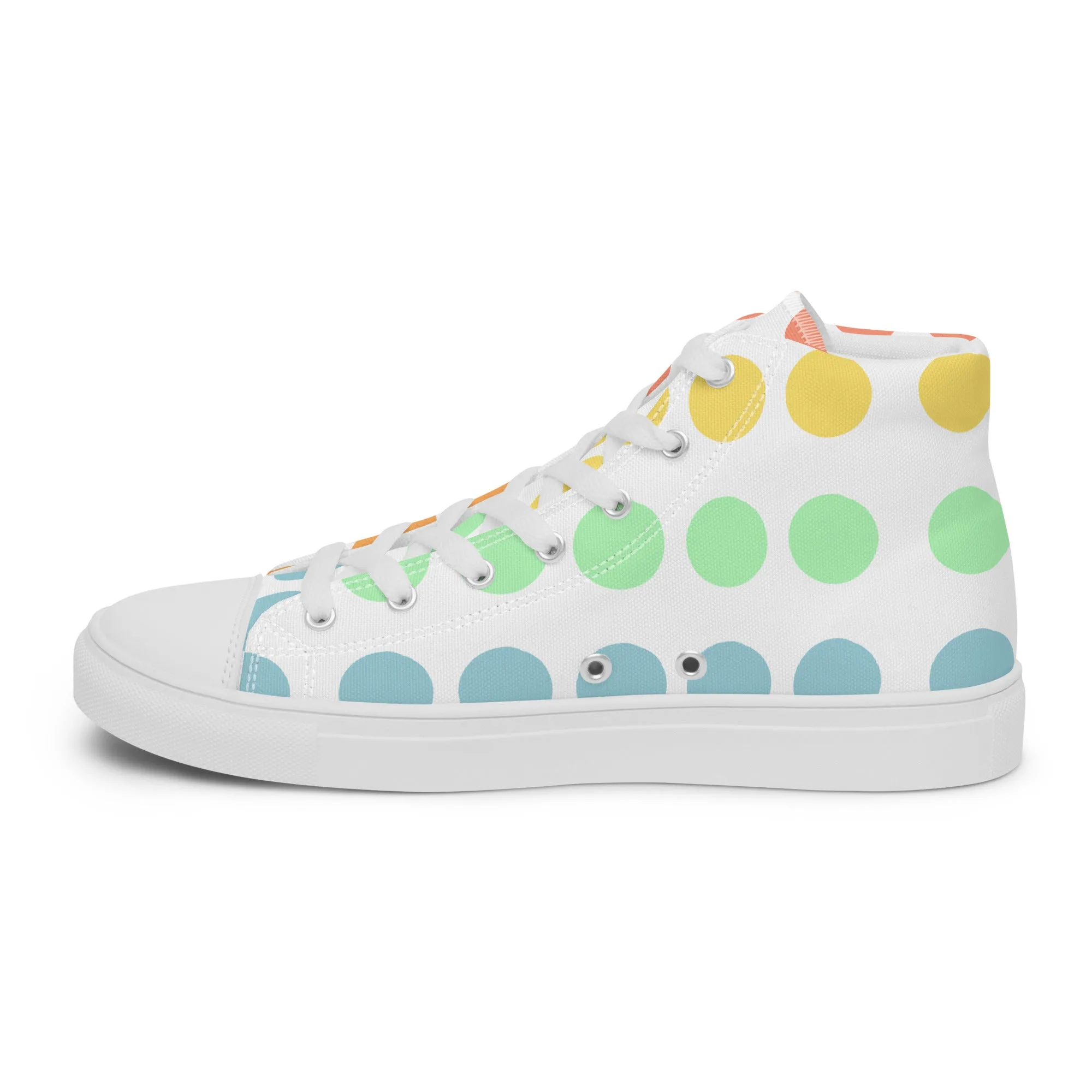 Retro Candy Womens Canvas High Tops