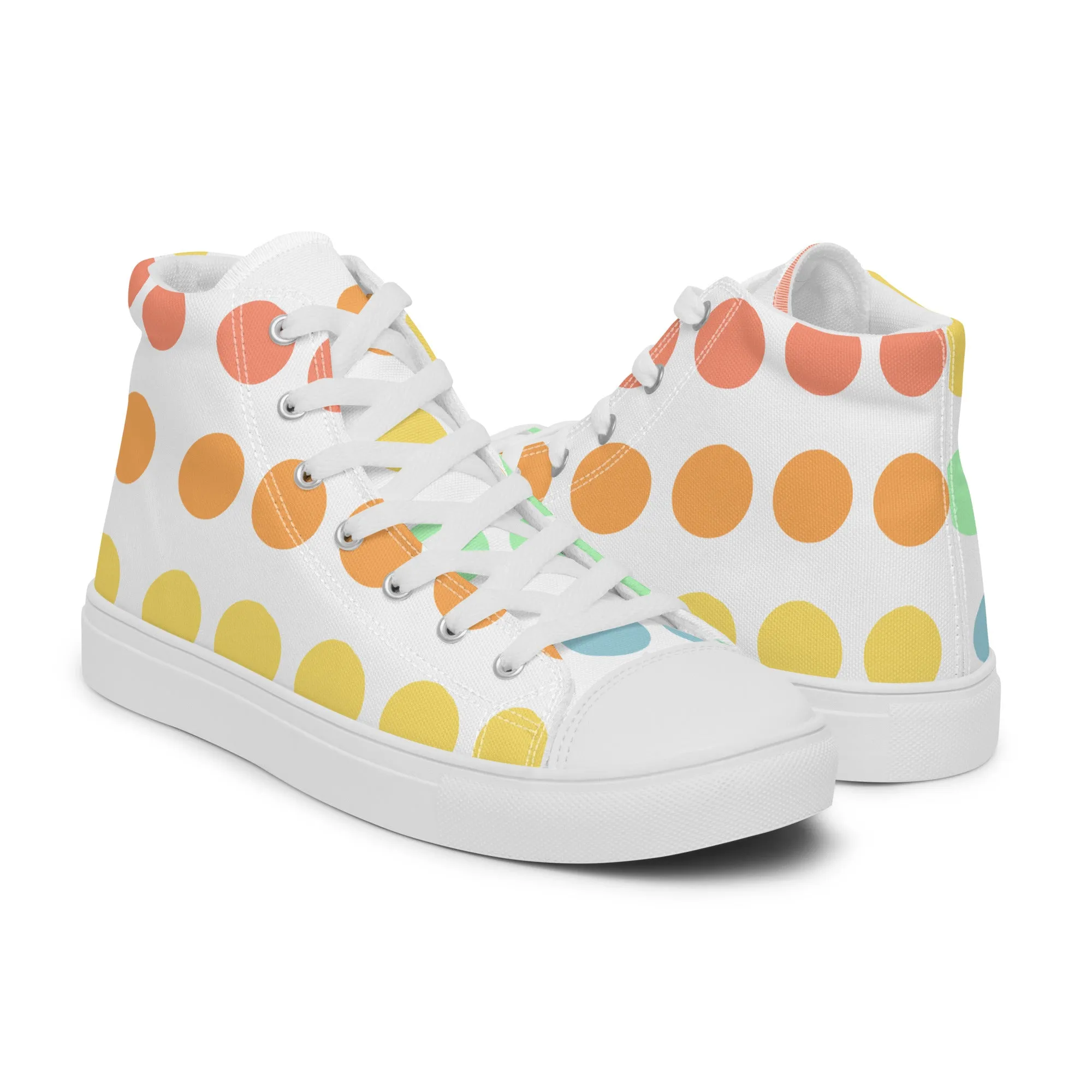 Retro Candy Womens Canvas High Tops