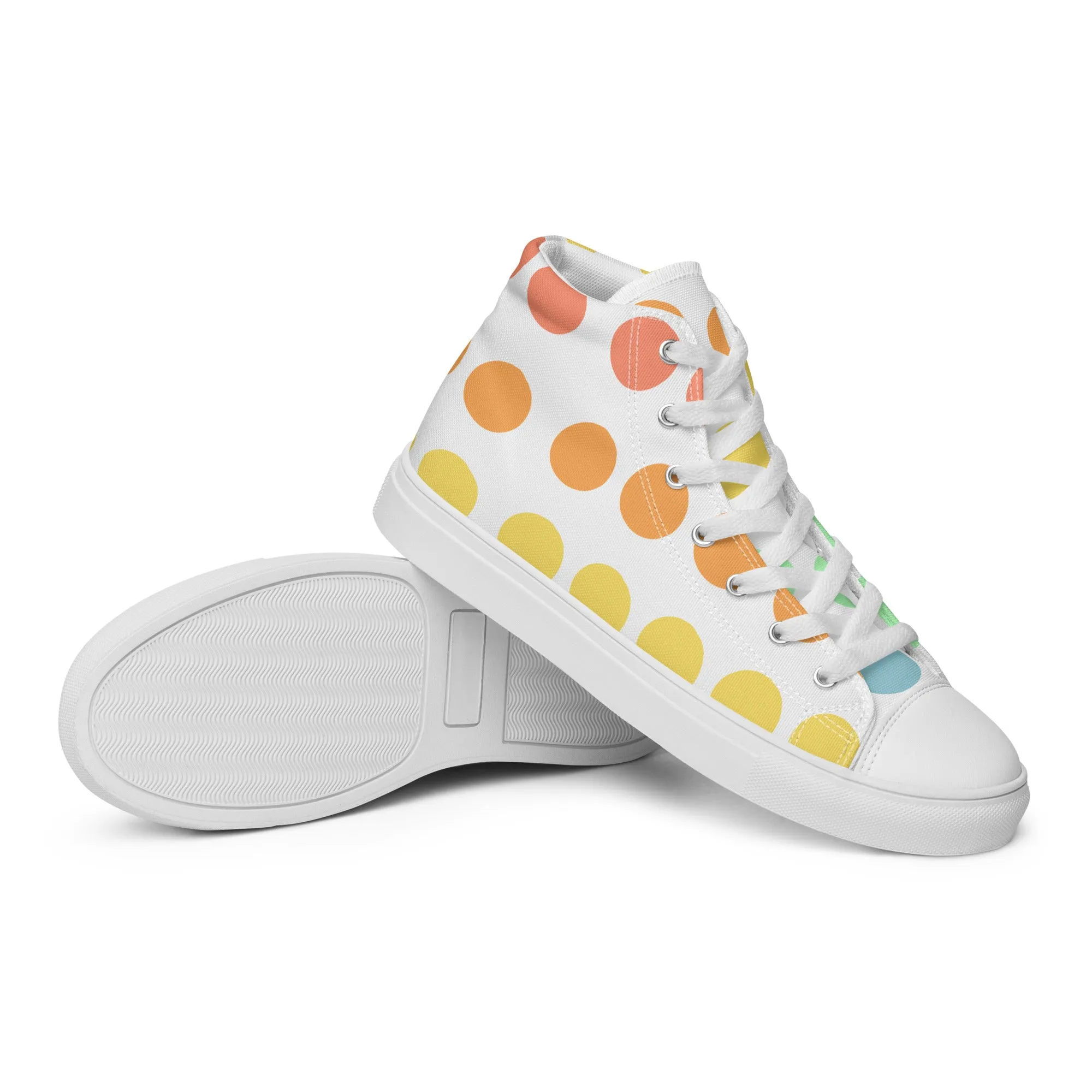 Retro Candy Womens Canvas High Tops