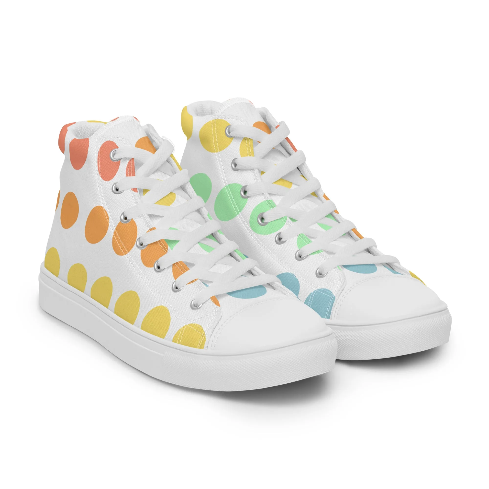 Retro Candy Womens Canvas High Tops