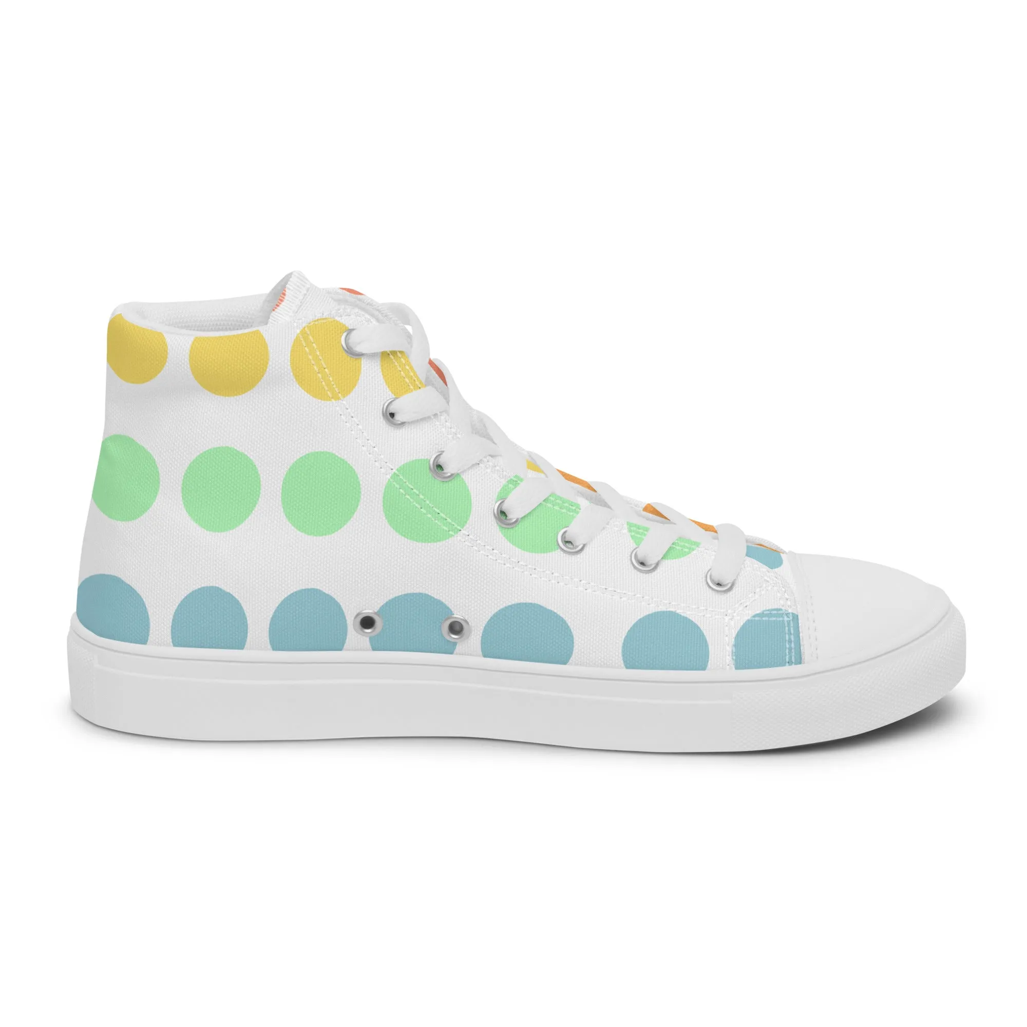 Retro Candy Womens Canvas High Tops