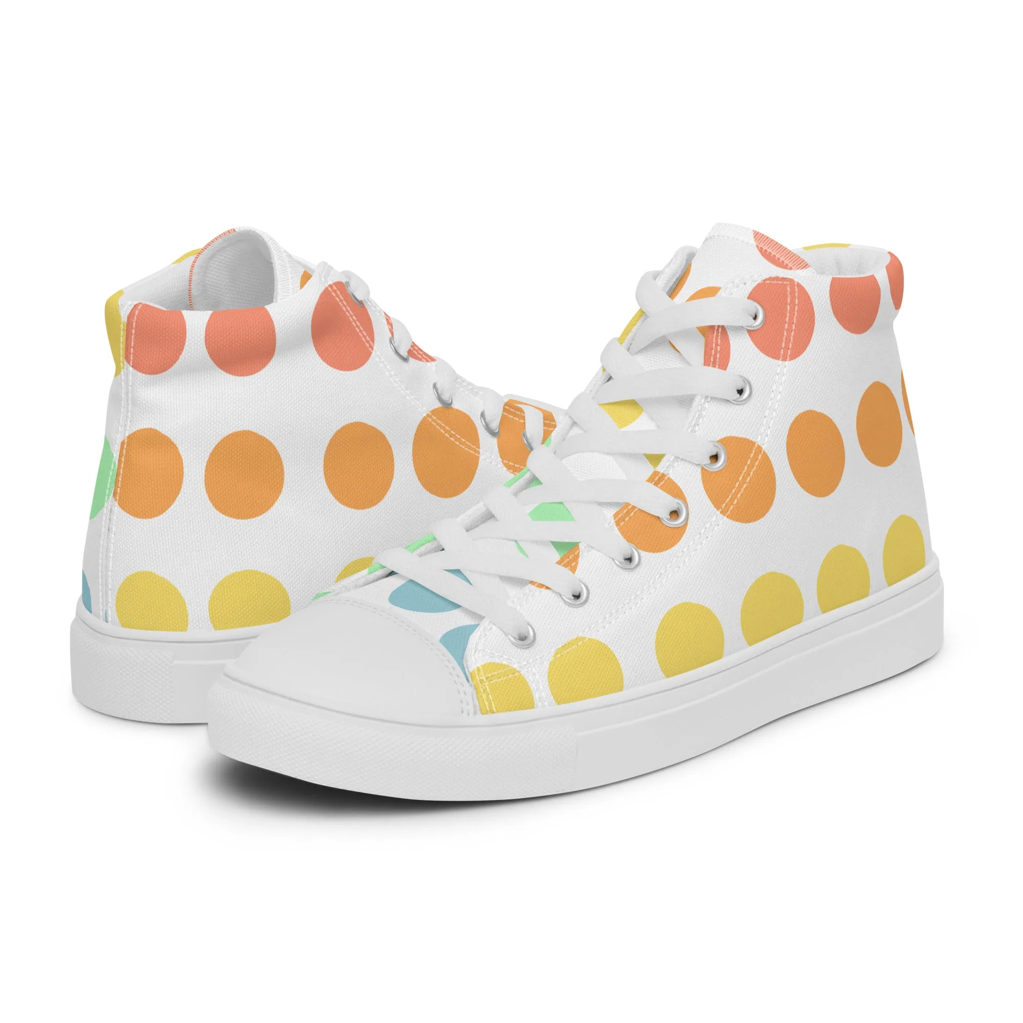 Retro Candy Womens Canvas High Tops