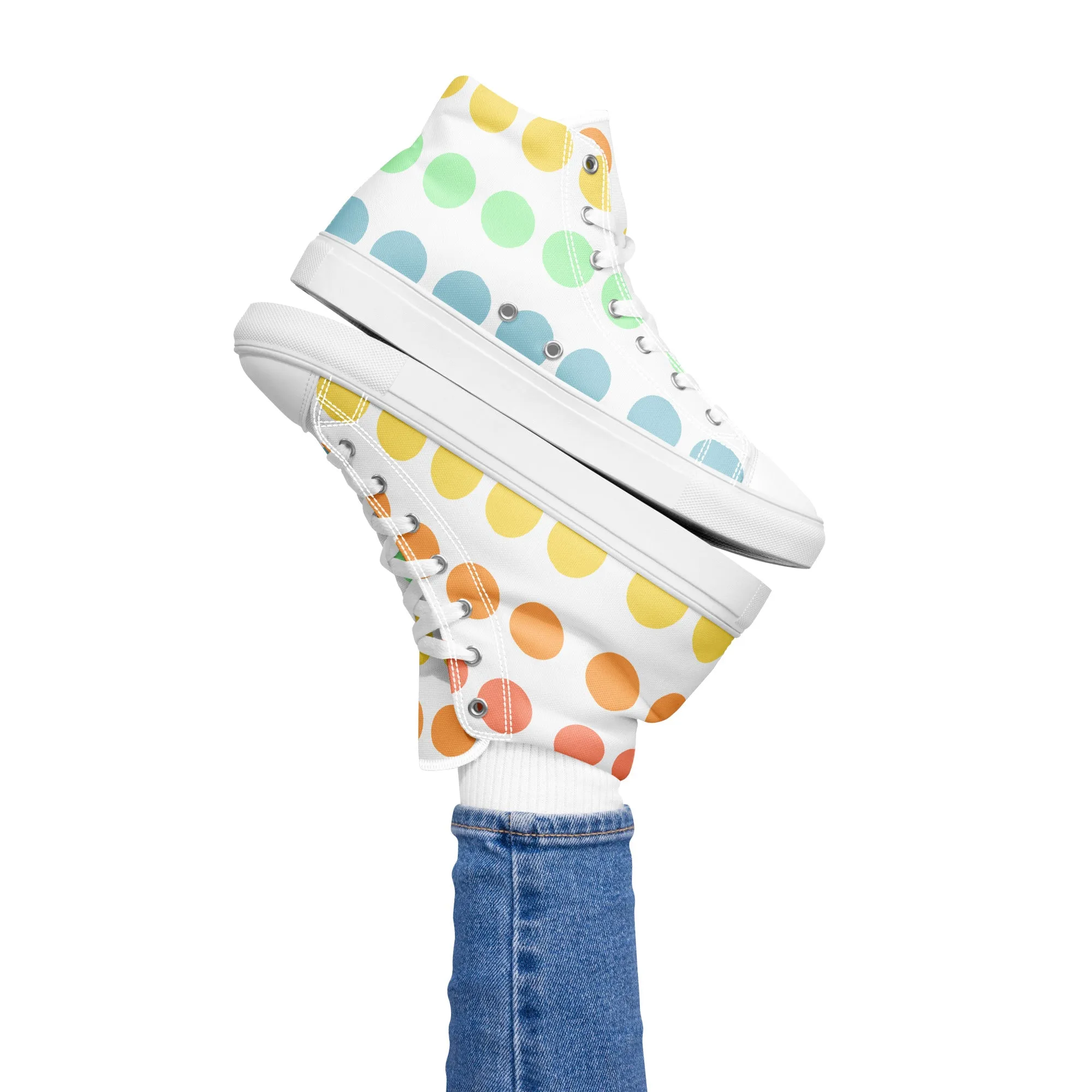 Retro Candy Womens Canvas High Tops