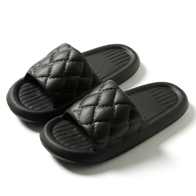 Rhombus Non-slip Slippers