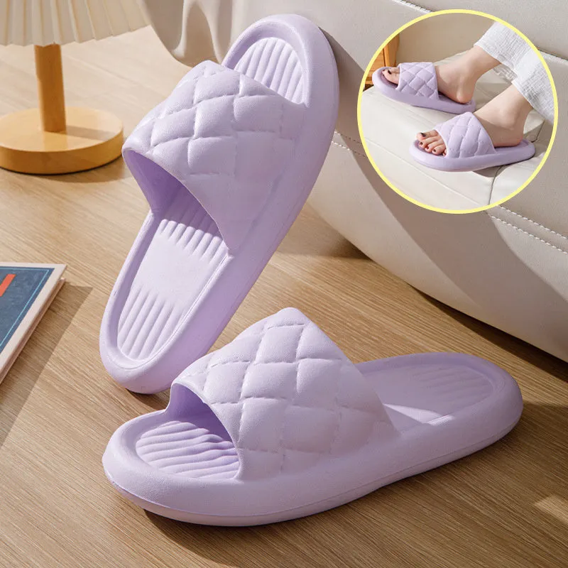 Rhombus Non-slip Slippers