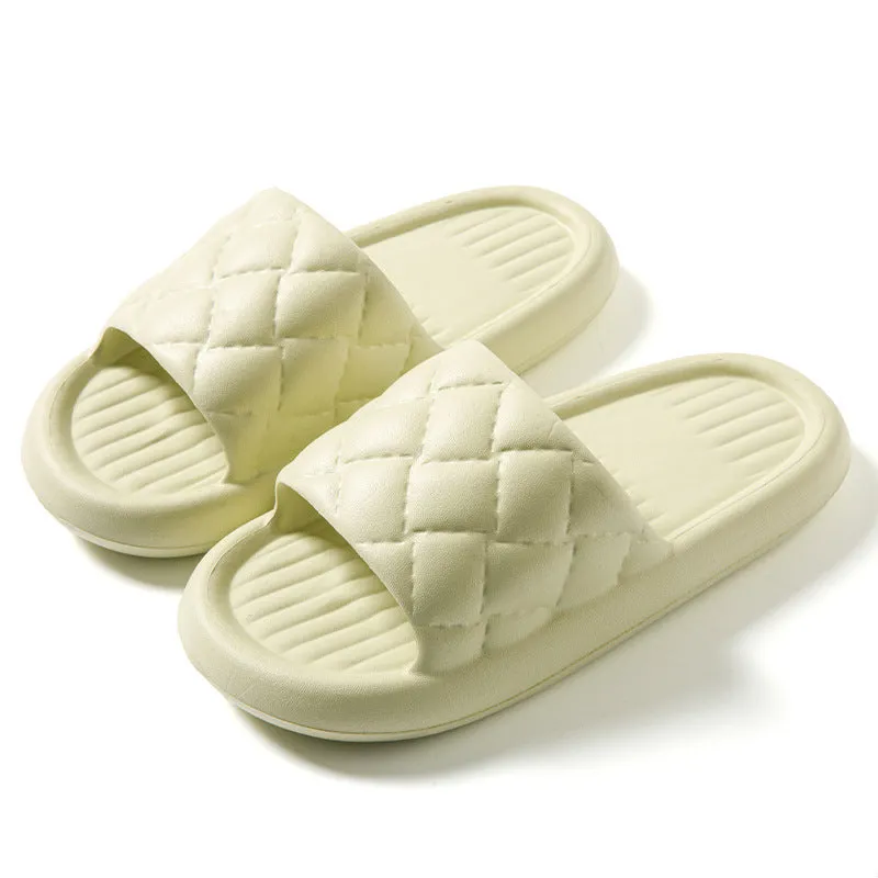 Rhombus Non-slip Slippers