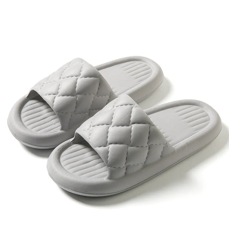 Rhombus Non-slip Slippers