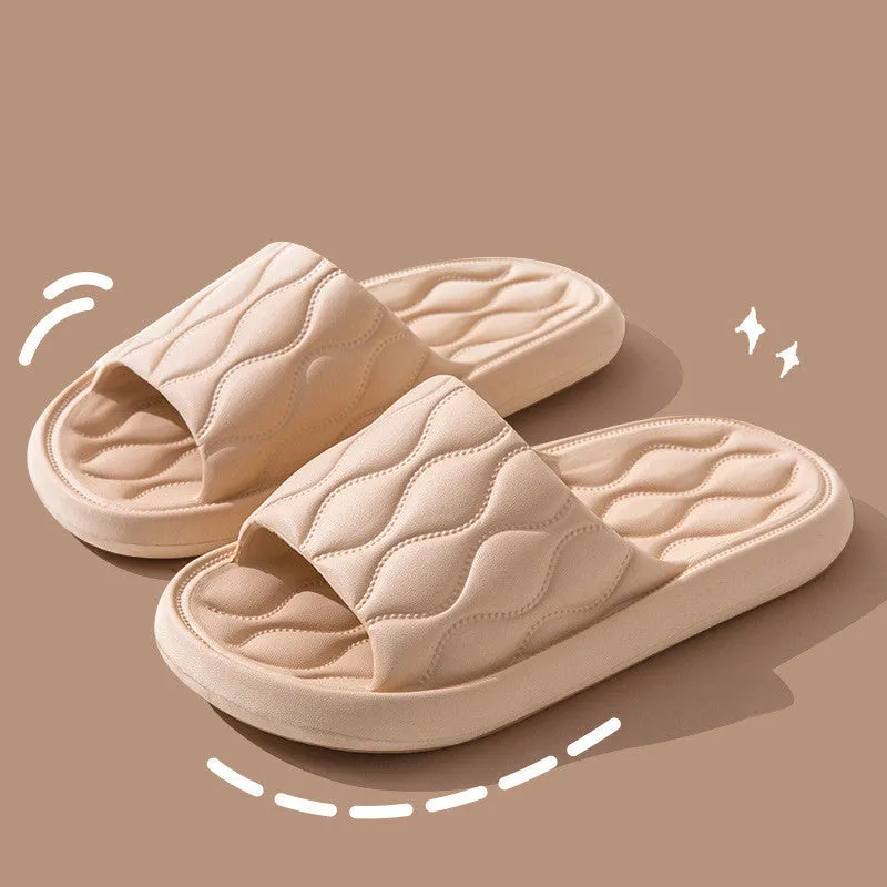 Ripple Style EVA Bathroom Slippers