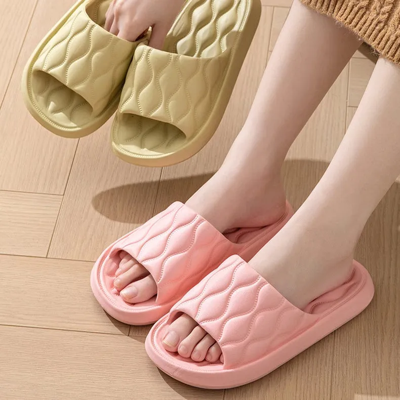 Ripple Style EVA Bathroom Slippers