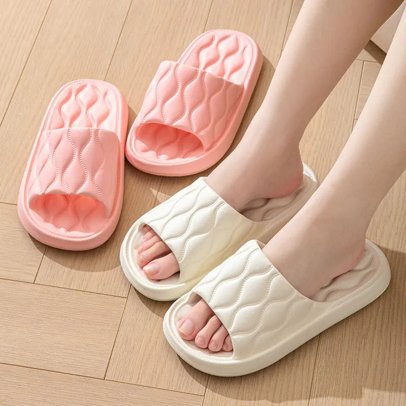 Ripple Style EVA Bathroom Slippers