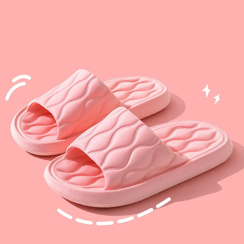 Ripple Style EVA Bathroom Slippers