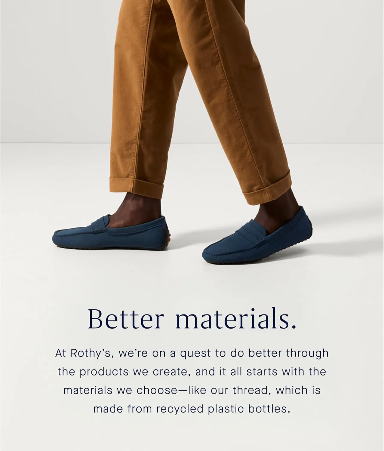 Rothy's The Driving Loafer Men's Slip-On Shoes, Casual Loafers