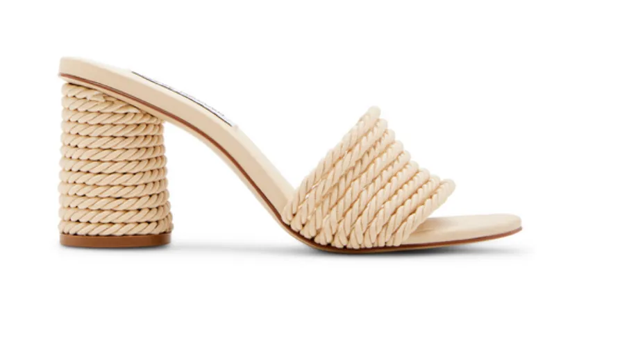 Round Toe Braided Heel