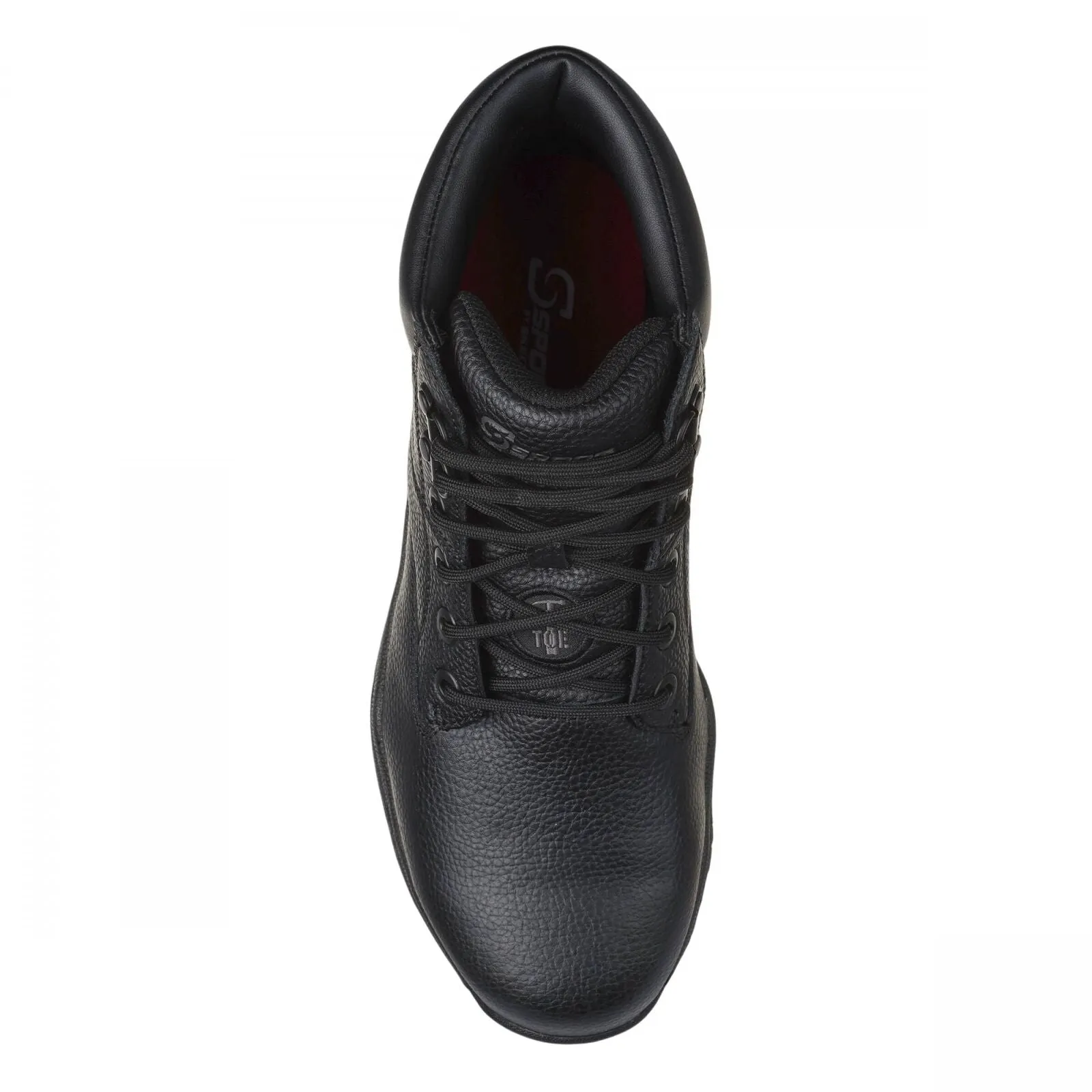 S Sport By Skechers Mens Elton Steel Toe Leather Work Boots 88421397 Black 7
