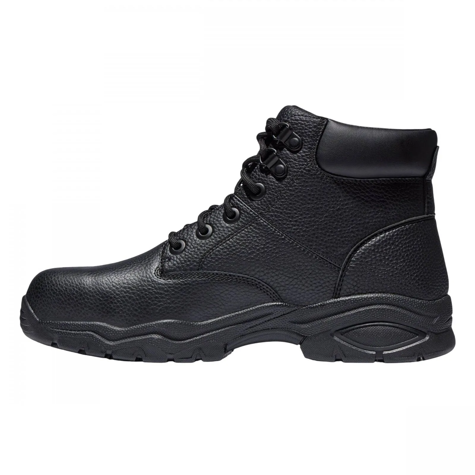 S Sport By Skechers Mens Elton Steel Toe Leather Work Boots 88421397 Black 7
