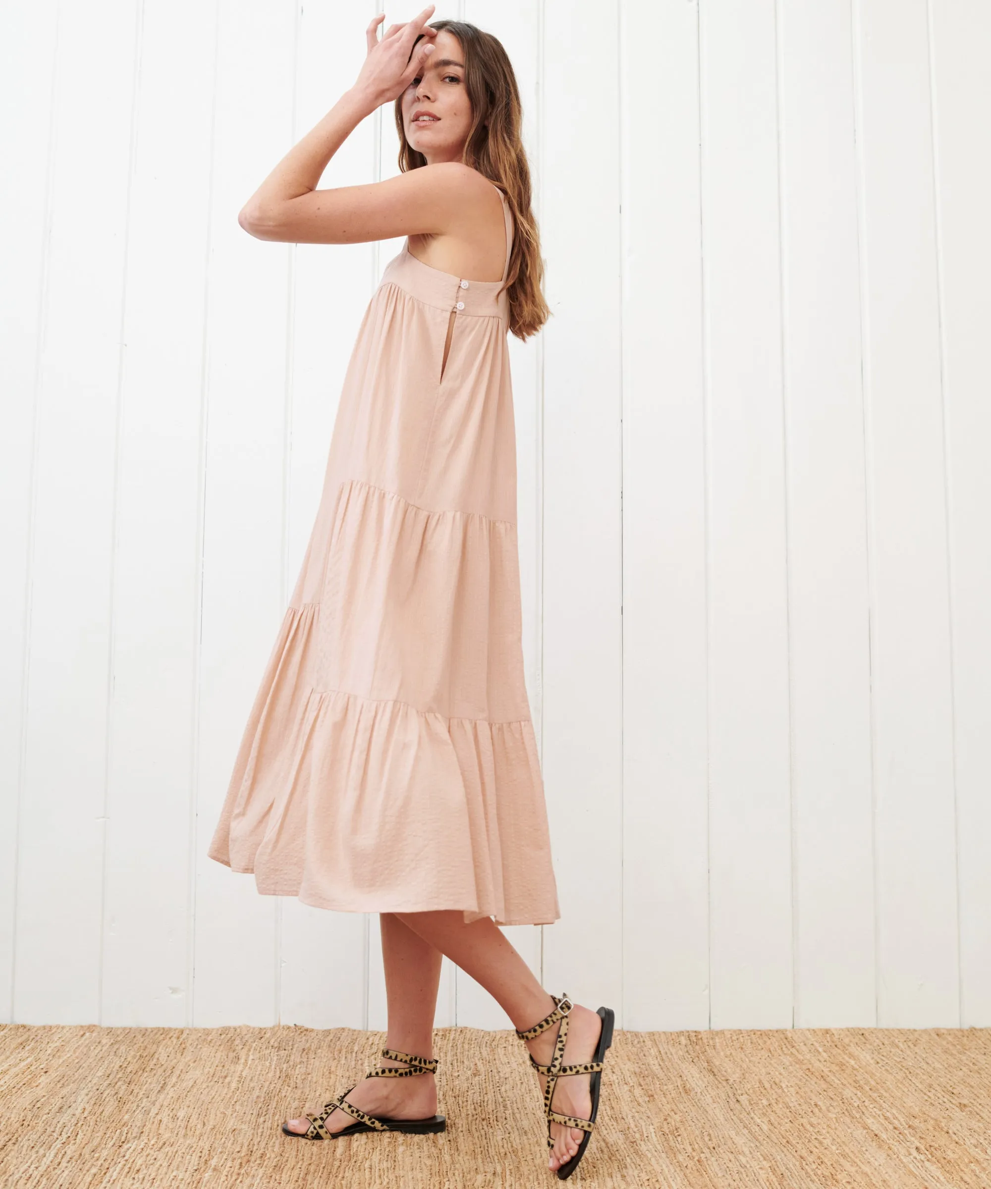 Seersucker Summer Dress