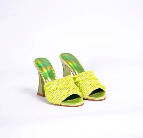 Shaffy Lemon Heel Slippers