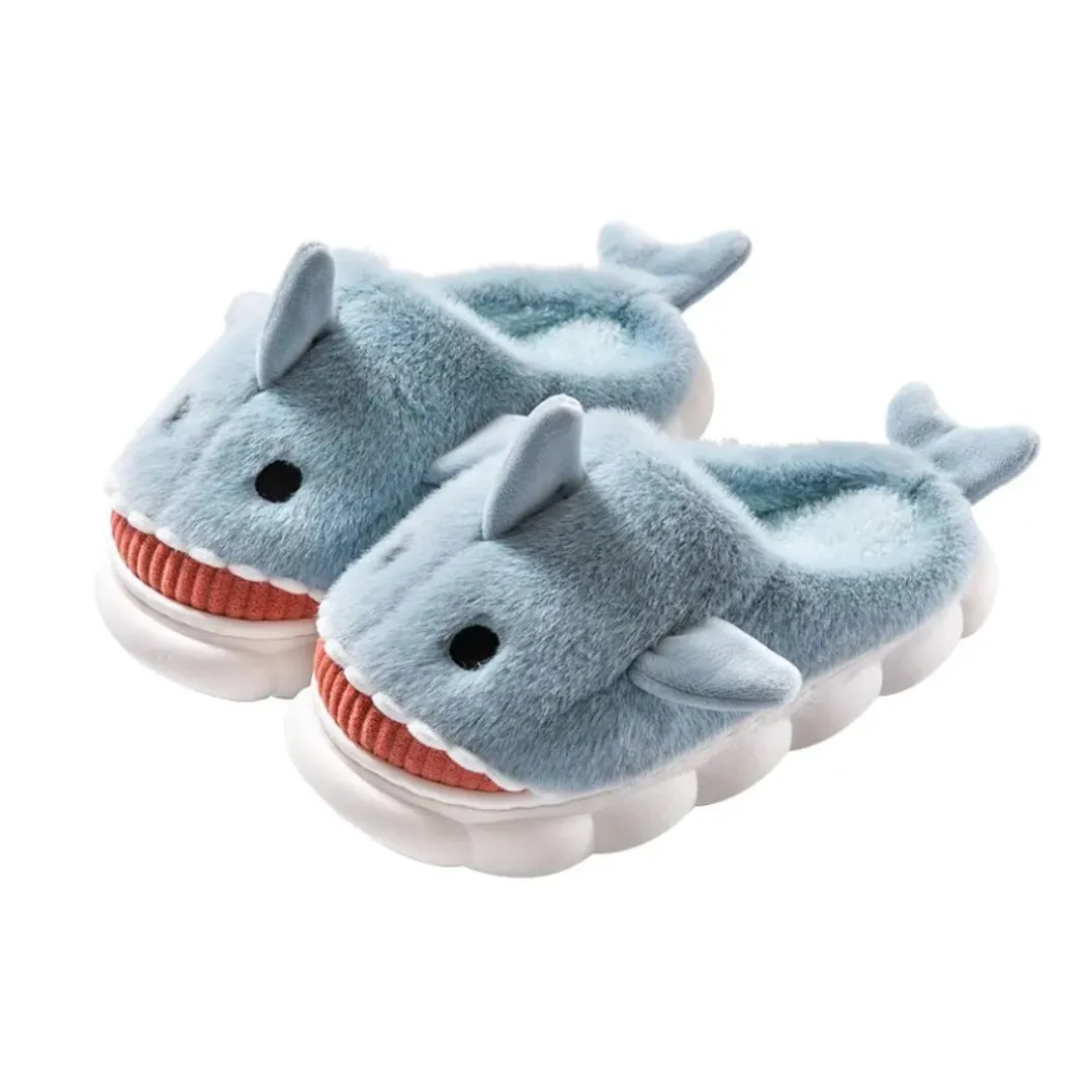 Shark Plush Slippers (Assorted - Size 26-31)