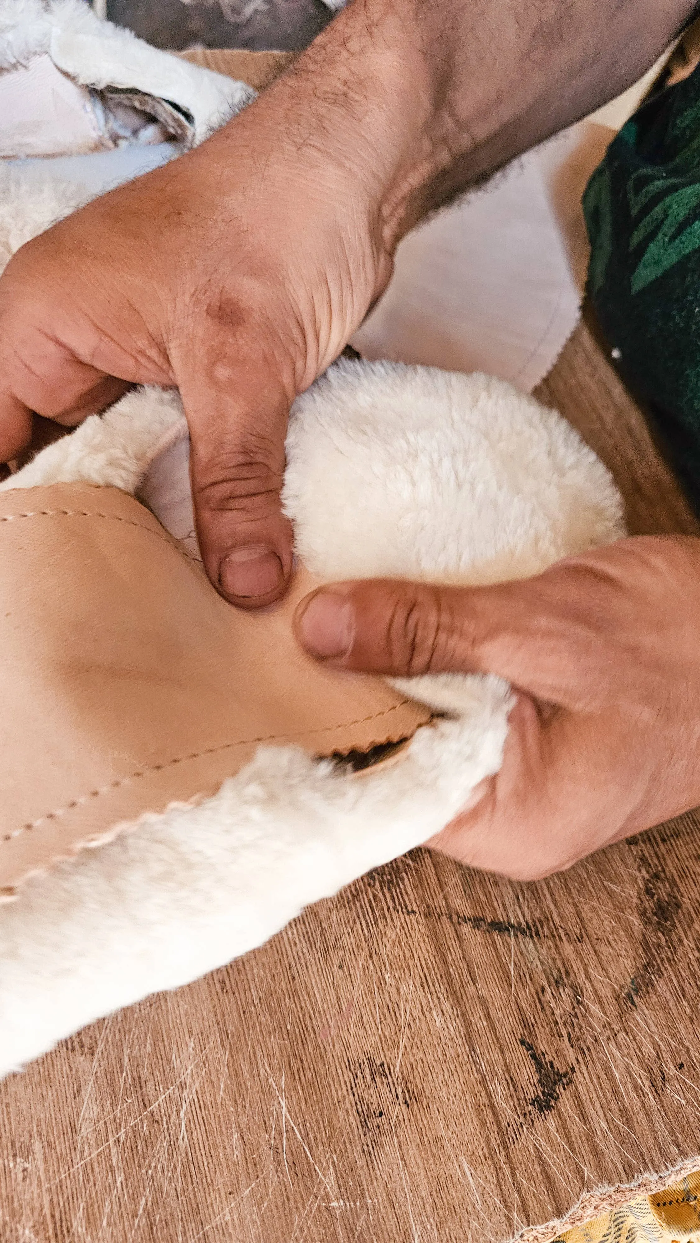 Sheepskin Babouche Slippers