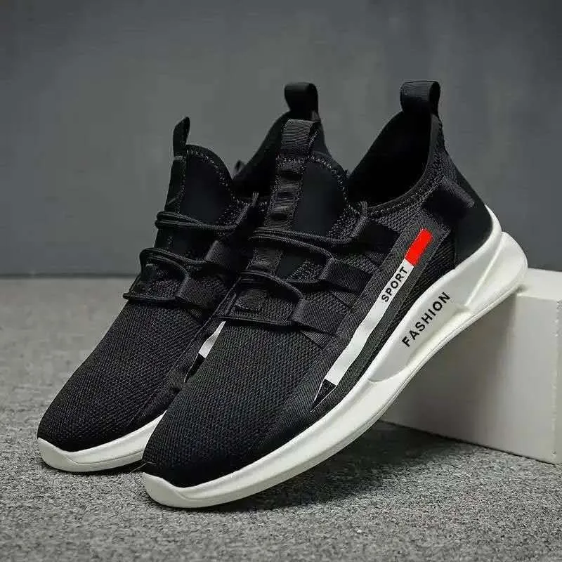 Shoes Men's Summer Breathable Sports Shoes Mesh Casual Shoes Men's Vulcanized Shoes Non-slip Comfortable