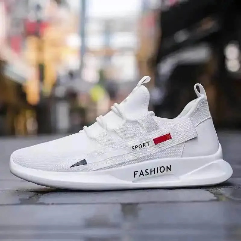 Shoes Men's Summer Breathable Sports Shoes Mesh Casual Shoes Men's Vulcanized Shoes Non-slip Comfortable