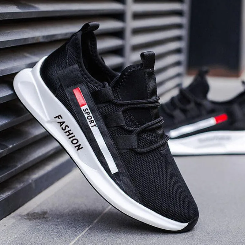 Shoes Men's Summer Breathable Sports Shoes Mesh Casual Shoes Men's Vulcanized Shoes Non-slip Comfortable