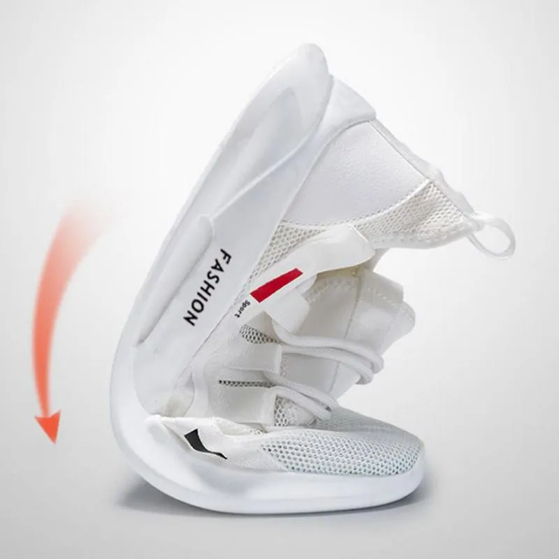 Shoes Men's Summer Breathable Sports Shoes Mesh Casual Shoes Men's Vulcanized Shoes Non-slip Comfortable