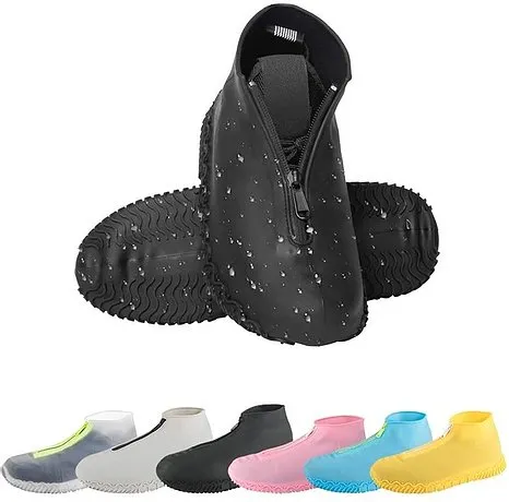 Silicone Shoes Protectors/Covers Easy to Disinfect with Zipper
