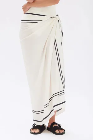 SILK BORDER SARONG